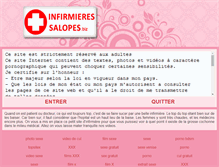 Tablet Screenshot of infirmieres-salopes.biz